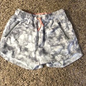 Athleta girl marble shorts